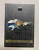 激渋！【限定・証明書付・希少品】ハードロックカフェ 2000 ピンバッジ BOX Hard Rock HOTEL (ハードロックホテル) ZIPPO USA製 ギター